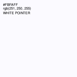 #FBFAFF - White Pointer Color Image